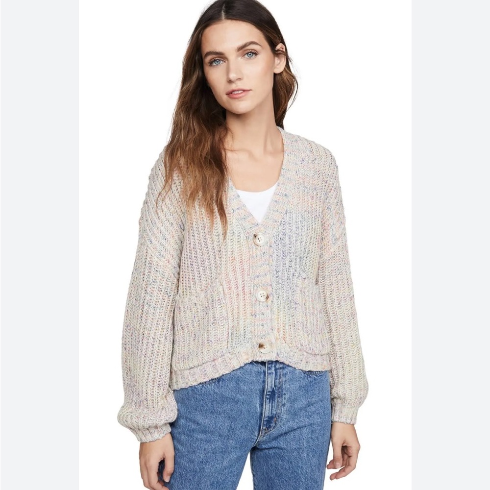 BB Dakota Double Rainbow Cardigan